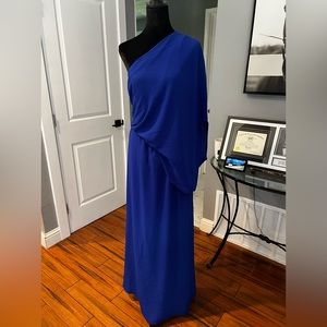 Vici one shoulder slip dress